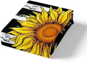 img 1 attached to American Bedding Sunflowers Comforter Pillowcase