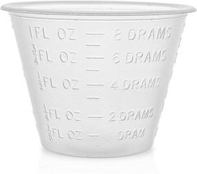 img 2 attached to 🥄 Eight30east - 200ct 1oz Disposable Graduated Medicine Cups: Ideal for Versatile Mixing and Measurement of Resin, Epoxy, Oils, Paint, Cooking, Stain, and more