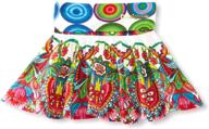 desigual printed knit pull-on skirt for big girls logo