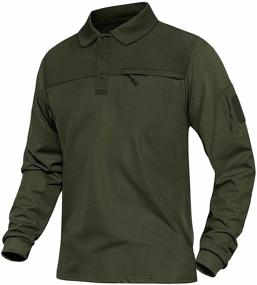 img 4 attached to MAGNIVIT Tactical Shirts Performance Military Men's Clothing and Shirts