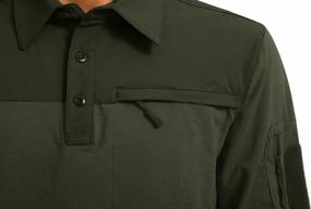 img 1 attached to MAGNIVIT Tactical Shirts Performance Military Men's Clothing and Shirts