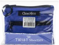 🧶 набор для вязания chiaogoo twist shorties сменные иглы (s) - от us-4 до us-8, соединяемые наконечники для удобной смены петель логотип