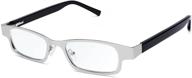 eyejusters self adjustable glasses combination sliver logo