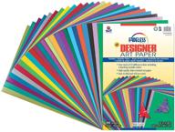 🎨 pacon fadeless acid-free designer art paper - 12x18, assorted colors (pack of 100) logo