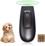 🐶 handheld ultrasonic dog bark deterrent - 16.4 feet range anti barking control device for small, medium, and large dogs - safe stop barking training tool logo