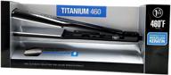 💇 красный от kiss pro titanium 460: революционное утюжок для волос 1 1/2 дюйма для легкой укладки и результатов салонного качества - fip150u логотип