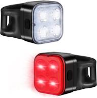 🚲 teshudi rechargeable bike light set: super bright, easy install, fits all bikes logo