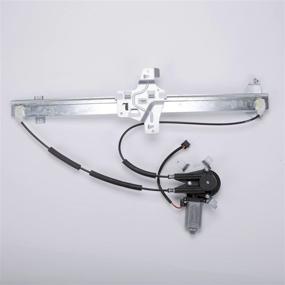 img 3 attached to 🔌 Front Left Window Regulator Replacement (TYC 660234) for Ford Econoline Van Power