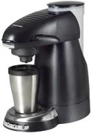 ☕ black & decker hcc100 home cafe single serve coffee brewer, black logo