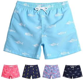 img 4 attached to 👶 MaaMgic Toddler Bathing Suit Swimwear for Boys' Clothing