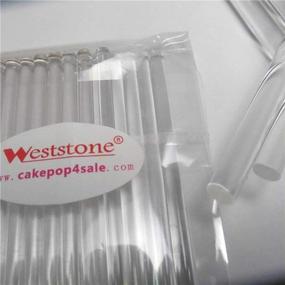 img 1 attached to Weststone Reusable Acrylic Sticks Lollipop