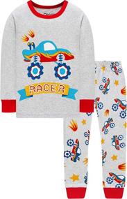 img 3 attached to 🏻 Adorable Boys' Christmas Pajamas: Festive Sleepwear & Robes for Children