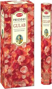 img 3 attached to 🌹 Hem Precious Incense Sticks, Gulab (Rose): Enhance Your Space with 120 Count Fragrant Delights!