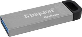 img 3 attached to Kingston DataTraveler Kyson 64GB: High Performance USB 3.2 Metal Flash Drive, Up to 200MB/s Speeds