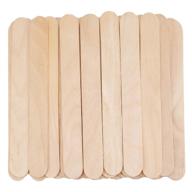 🪒 hedume 600 pack large wide wax sticks: premium wood wax spatula applicator for effective body hair removal and craft projects logo