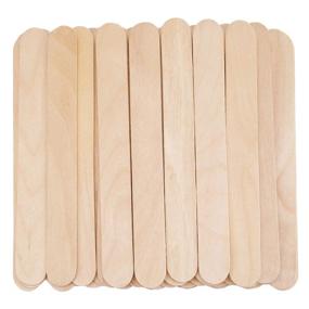 img 4 attached to 🪒 Hedume 600 Pack Large Wide Wax Sticks: Premium Wood Wax Spatula Applicator for Effective Body Hair Removal and Craft Projects