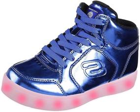 img 4 attached to Skechers Детские кроссовки Energy Lights Eliptic - Обувь со светодиодными лампами высокой видимости