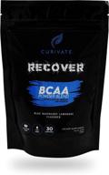 💪 curivate порошок bcaa: продвигайте свою тренировочную производительность и восстановление с 7 г bcaa + электролиты - 30 порций. логотип