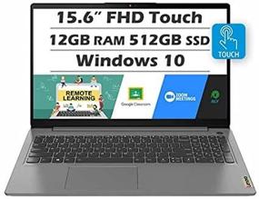 img 3 attached to 💻 Lenovo IdeaPad 3 Laptop (Latest Model) with Full HD Touchscreen, Intel Core i5-1135G7, 12GB RAM, 512GB SSD, Windows 10 Home