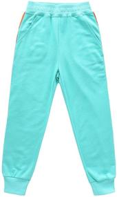 img 3 attached to Карманы спортивных штанов Mirawise Joggers Elastic