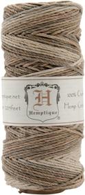 img 2 attached to Hemptique Hs20Va: Premium 20 Pound 🌿 Earthy Spool for Beading & Jewelry Making