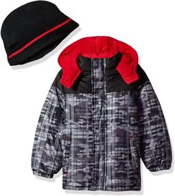 img 2 attached to IXtreme Toddler Print Colorblock Puffer