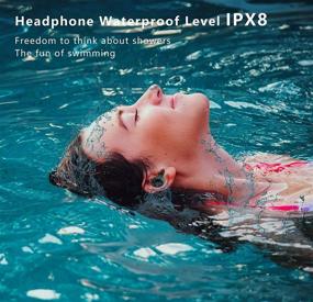 img 4 attached to 🎧 2019 Беспроводные Bluetooth наушники True Wireless 5.0 - 3500mAh батарея IPX8 водонепроницаемый гарнитур с чехлом для зарядки | 125 часов воспроизведения, превосходное качество звука, басы и комфорт