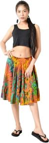 img 4 attached to Bohemian Hippie Womens Clothing and Skirts by Orient Trail