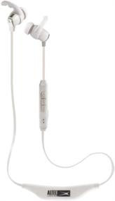 img 4 attached to 🎧 Altec Lansing MZW101-WHT Bluetooth Earphones, Waterproof In-Ear Earbuds with 6-Hour Battery Life, USB Charge Cable & On-Board Microphone – 33-Ft Wireless Range, White