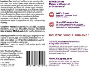 img 2 attached to 🐶 Halo High Protein Wet Dog Food - Beef Stew, 13.2oz Can - For Adult Dogs