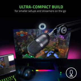 img 1 attached to Razer Seiren Mini Streaming Microphone Computer Accessories & Peripherals and Audio & Video Accessories