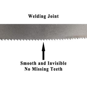 img 2 attached to Imachinist S6412121014 Bi Metal Blades 14TPI: Superior Cutting Performance and Durability