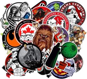 img 2 attached to 🌟 Star Wars Waterproof Stickers: 100PCS for Water Bottles, Laptops, Wardrobes & More - Perfect Gift!