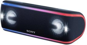 img 3 attached to 🔊 Беспроводная вечеринка Sony SRS-XB41 Bluetooth колонка со светящейся полоской - черная (SRS-XB41)