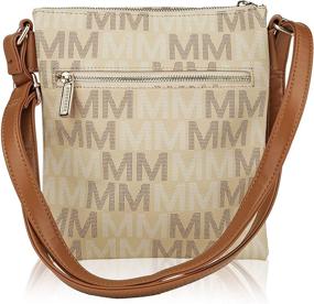 img 1 attached to MKF Collection Signature Mia Farrow Women's Handbags & Wallets for Crossbody Bags