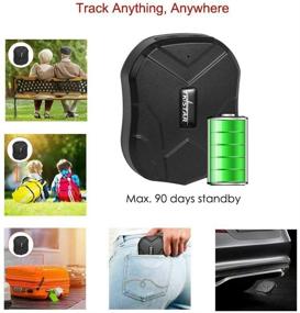 img 1 attached to 3G GPS Tracker For Vehicles Hidden 5000MAh Car Tracker With Strong Magnet Real Time Anti Theft Vehicle Tracking Device For Car/Motorcycle/Truck/Boat/Fleet(3G TK905)