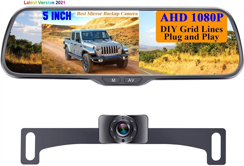  Rohent Backup Camera Monitor HD 1080P Night Vision