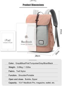 img 2 attached to 💻 WindTook Laptop Backpack with Convenient Computer Charging - Enhanced Notebook Backpacks for Tech-savvy Users
