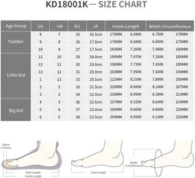 img 3 attached to DREAM PAIRS KD18001K Girls' Lightweight Breathable Shoes