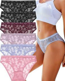 img 4 attached to FINETOO Underwear Breathable Lightweight Hipster Women's Clothing