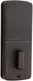 img 3 attached to Enhance Home Security with Kwikset 99070-103 Powerbolt 2 Keyless Entry Deadbolt in Venetian Bronze