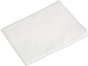 img 4 attached to 🧻 AMZ Disposable Towels 13"x19" Pack of 10 White Tissue Towels - 3-ply Absorbent Sheets for Multipurpose Use - Eco-Friendly, Waterproof Tray Covers - Conveniently Folded to 5"x7