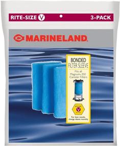 img 2 attached to Enhance Filtration Efficiency with Marineland Bonded Filter Sleeve for Magnum 350 Canister Filter