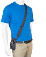 📻 ssrh-500: adjustable shoulder strap radio holster for radios 4-3/4" to 8-1/2" tall - made in the usa by holsterguy logo