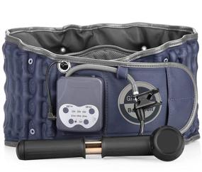 img 4 attached to 🔥 Revolutionary Decompression Back Belt: Cordless Infrared Heating Pad & Rechargeable Battery - Maximize Relief & Support for Lower Back Pain (29-49 inch Waists)