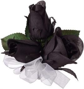 img 3 attached to TheBridesBouquet Com Corsage Wristlet Wedding Flower Women's Handbags & Wallets for Wristlets