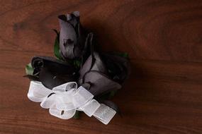 img 2 attached to TheBridesBouquet Com Corsage Wristlet Wedding Flower Women's Handbags & Wallets for Wristlets