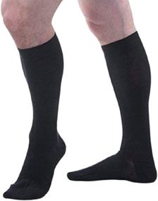 img 2 attached to 🧦 Allegro Unisex 15-20 mmHg Essential 107 Cotton Compression Support Sock: Comfortable Support Garments for All