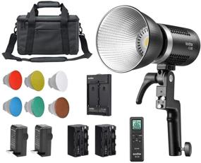 img 4 attached to 🔦 Godox ML60 LED Light: Portable Handheld Video Light with 60W Output, Brightness Adjustment, NP-F970 Battery Support, and 8 Lighting FX Effects