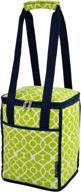 picnic ascot square cooler trellis logo